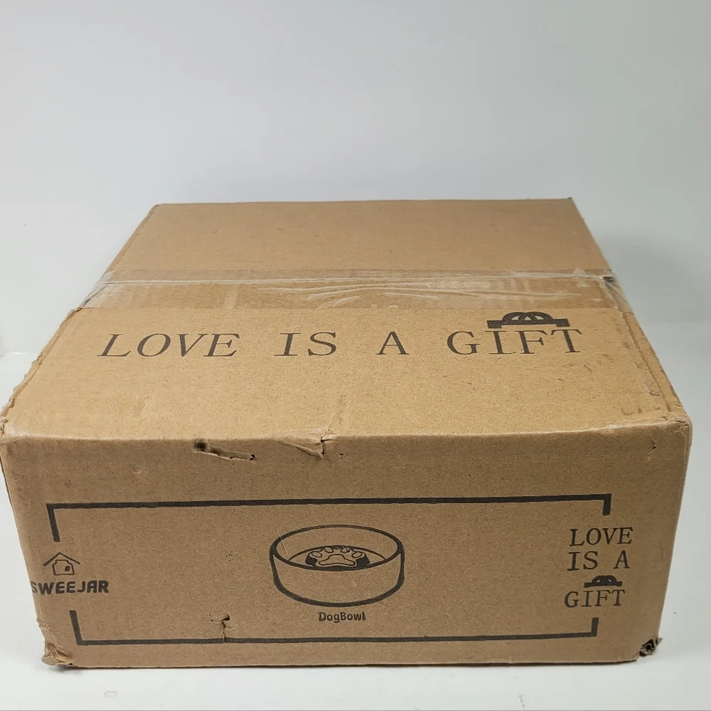 Sweejar Dog Bowl Gift Box